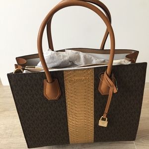 MICHAEL KORS MERCER KORS STUDIO TOTE LARGE